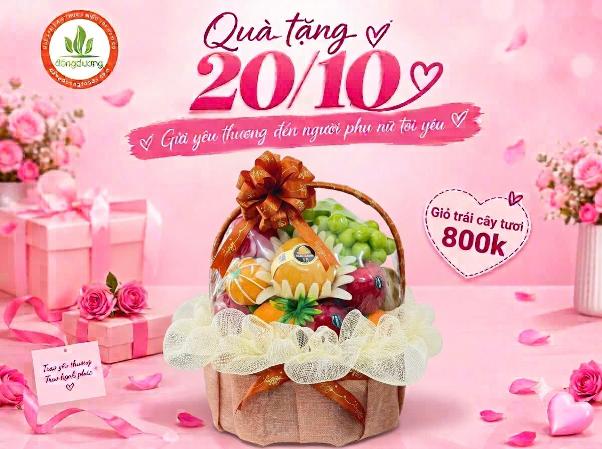 Giỏ Hoa Quả 800K