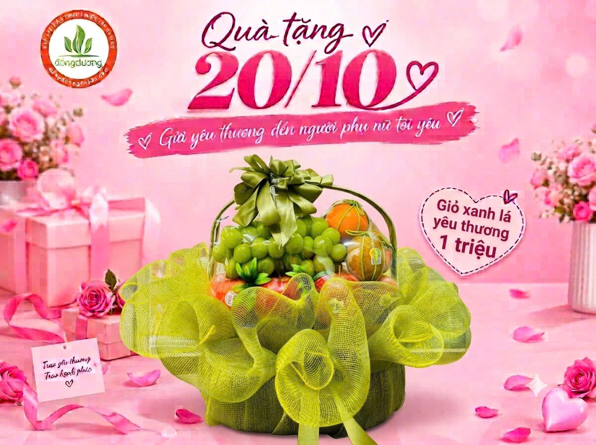 Giỏ Hoa Quả Mix 1tr