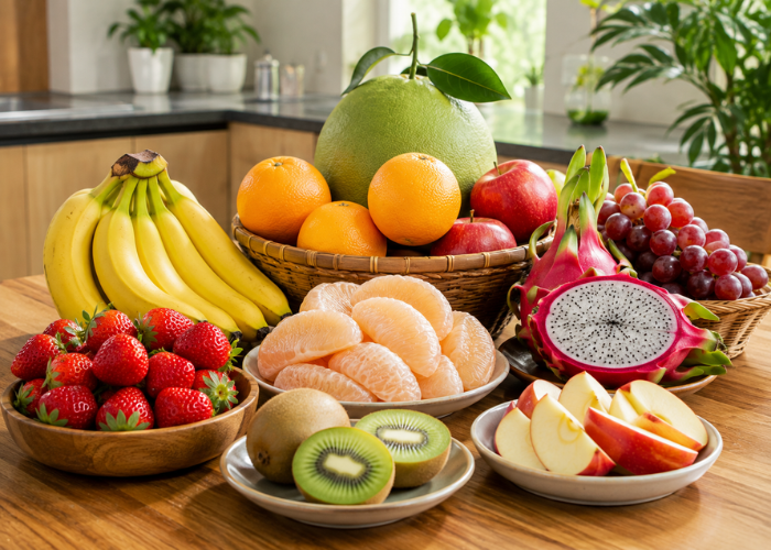 Combo trái cây mùa xuân bổ sung vitamin cho cả gia đình