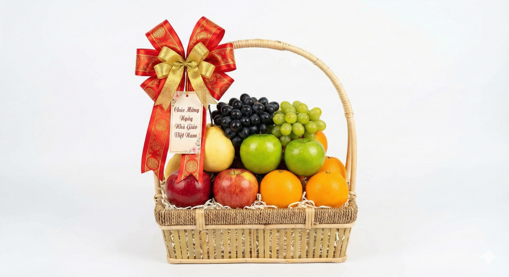 Giỏ Hoa Quả Nhà Giáo Việt Nam