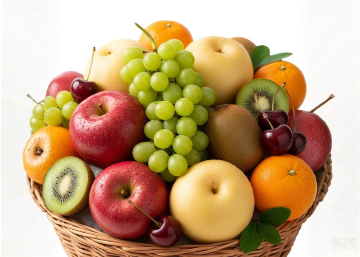Các loại trái cây thường có trong giỏ hoa quả nhập khẩu