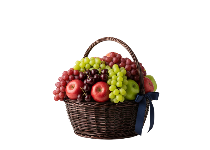 Giỏ hoa quả nhập khẩu cao cấp biếu đối tác và khách hàng