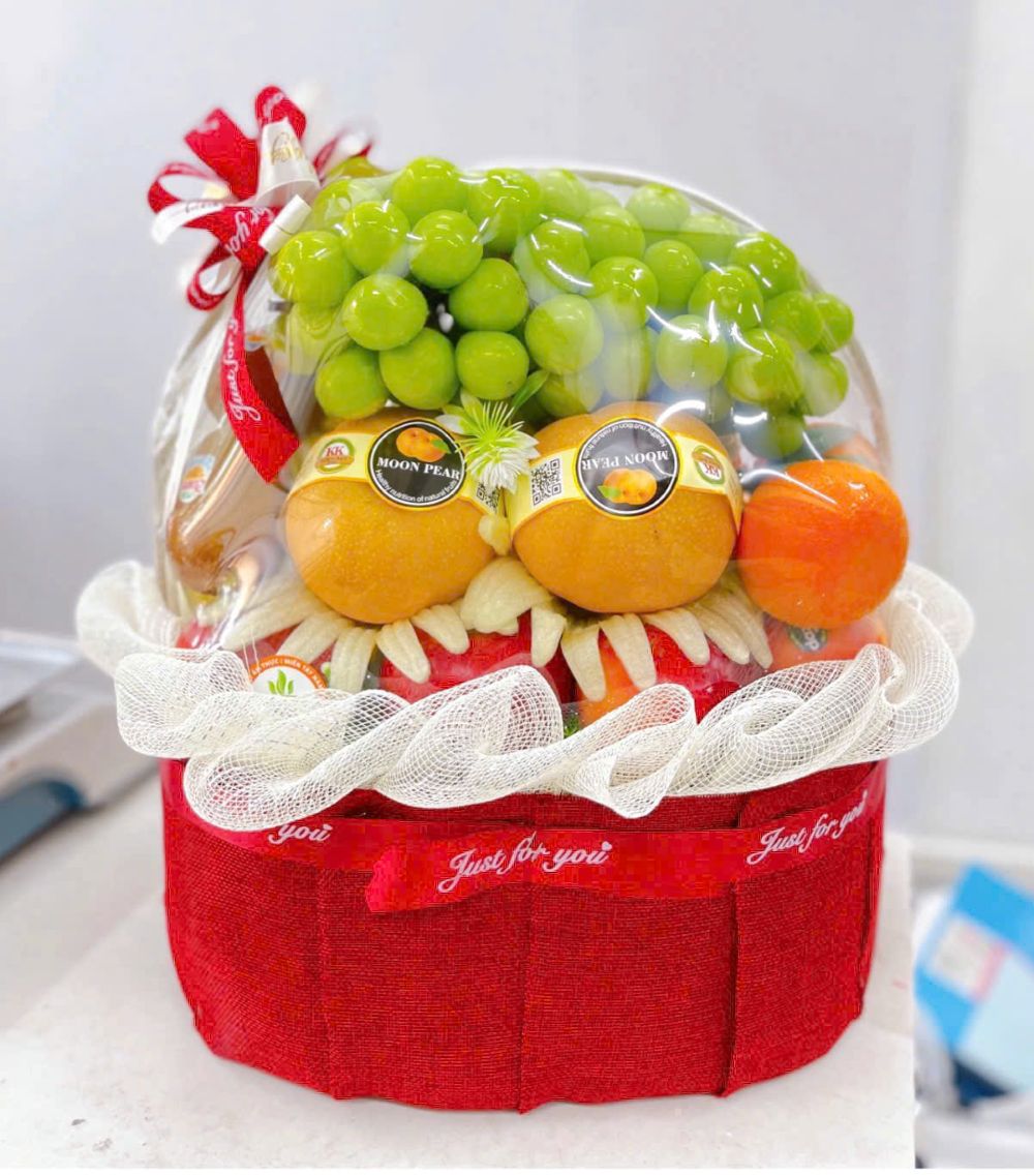 Giỏ hoa quả thăm bệnh