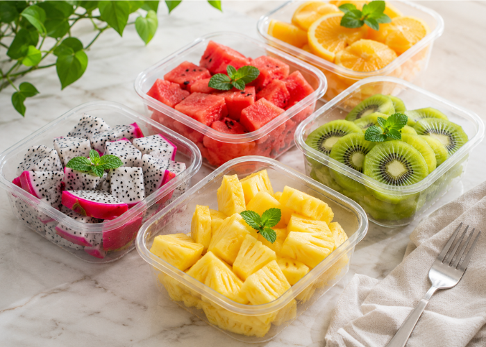 Hoa quả gọt sẵn tiện lợi cho lối sống healthy