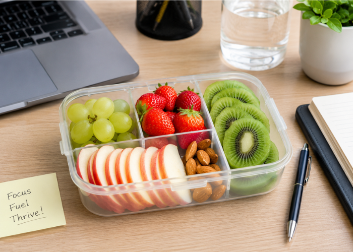 Hộp trái cây eat clean tiện lợi cho dân văn phòng