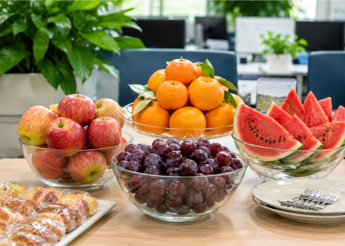 Teabreak trái cây theo mùa Hà Nội cho dân văn phòng healthy