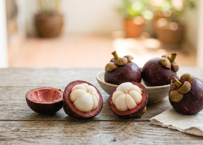 măng cụt tháng 5 tươi ngon ruột trắng mọng nước giàu dinh dưỡng