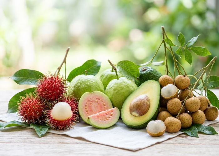 trái cây tháng 8 giàu vitamin c chất xơ tốt cho sức khỏe