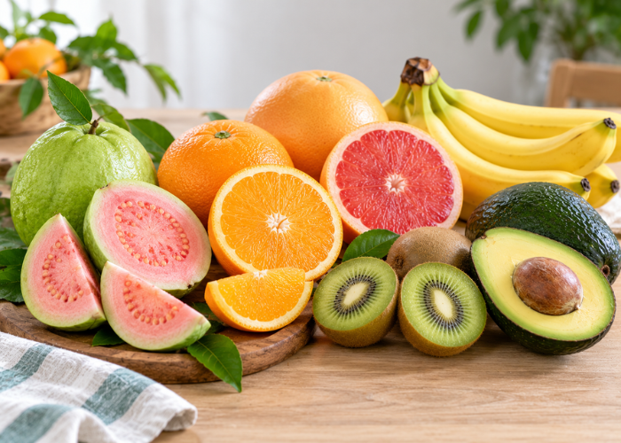 Các loại trái cây cung cấp vitamin và khoáng chất