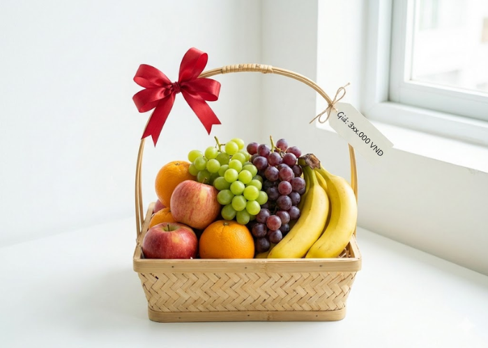 Giỏ Hoa Quả Gi&aacute; Rẻ &ndash; Giao Nhanh Tại H&agrave; Nội