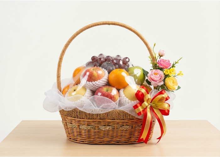 Giỏ Hoa Quả Online Giao Nhanh &ndash; Giỏ Hoa Quả Chuẩn Việt